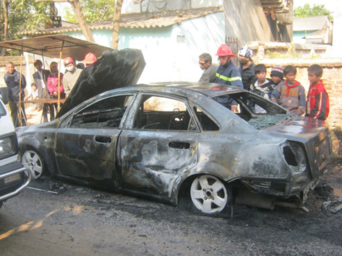 GM từ chối bảo hành vụ xe Lacetti cháy