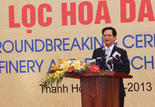 Khởi công Liên hợp lọc hóa dầu Nghi Sơn 9 tỷ USD