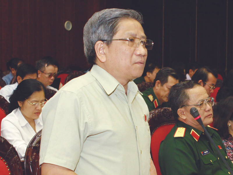 ĐB tỉnh Lạng Sơn, Nguyễn Minh Thuyết phát biểu ý kiến