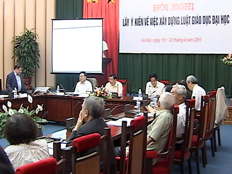 Dự thảo luật Giáo dục ĐH: Thừa! Thiếu!