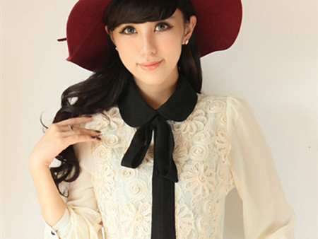 Sơ mi pha ren sức quyến rũ cho bạn gái