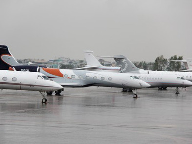 15 chuyên cơ 'khủng' của các tỷ phú đến Đà Nẵng