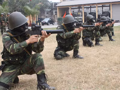 Đặc công Thủ đô trổ tài