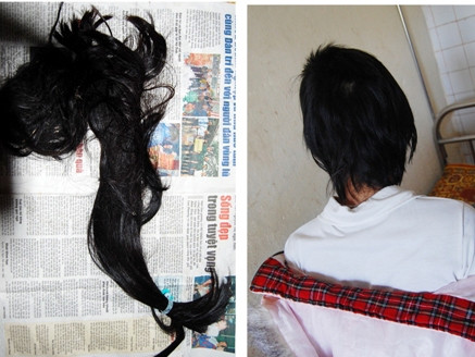 Nữ sinh bị đánh, xé áo, cắt tóc đến ngất