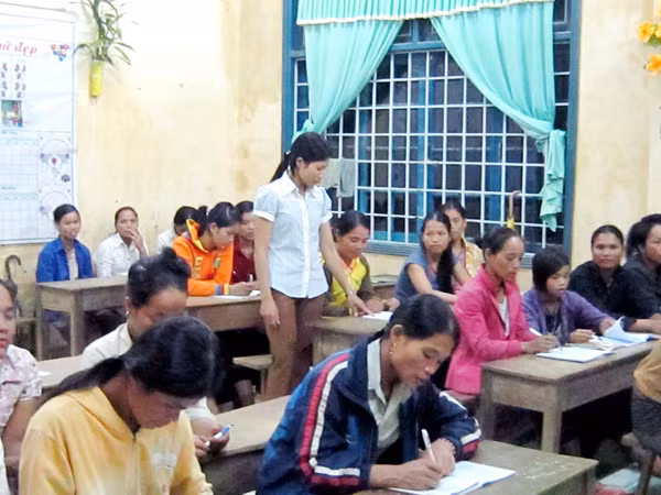 Lớp học đặc biệt của cô Tâm