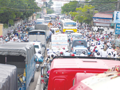 vẫn nan giải bài toán ùn tắc nội đô