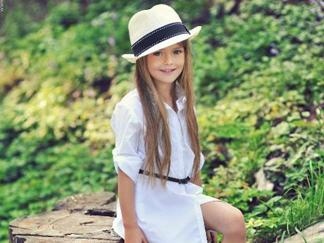 Ngắm vẻ đẹp thiên thần của “búp bê” nước Nga