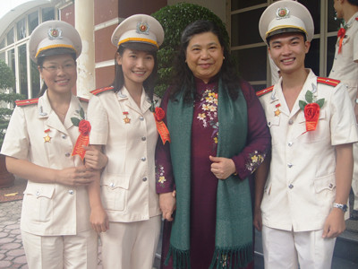 Vinh danh tuổi trẻ Công an