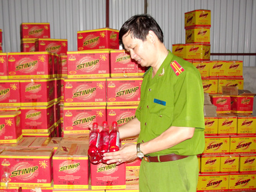 Nước giếng + phẩm màu = nước tăng lực