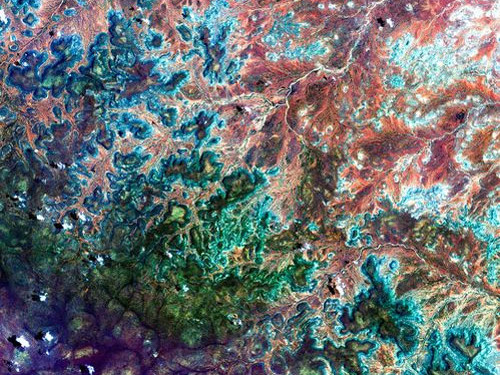 Từ vũ trụ, ngắm hoàng hôn ở Nam Phi