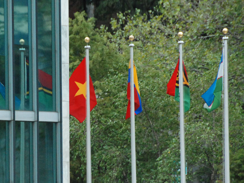 Một góc bếp núc Liên Hiệp Quốc