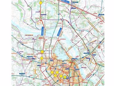 Hà Nội xây 8 cầu vượt chống ùn tắc