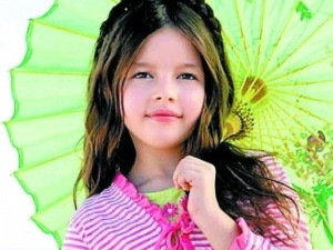 Người mẫu 9 tuổi ước mơ thành tổng thống Mỹ