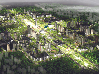 Bộ Xây dựng tiếp tục bảo lưu trục Hồ Tây - Ba Vì trong đồ án Ảnh: Hà Nhân