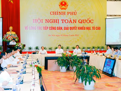 '528 vụ khiếu kiện tồn đọng là mầm mống gây mất ổn định'