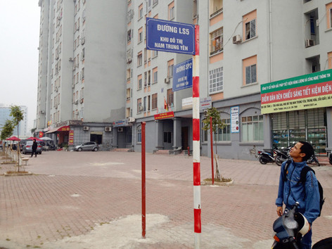 Đặt tên đường “kỳ quặc” ở Hà Nội