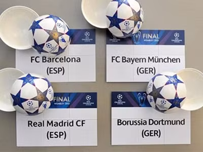 Bán kết Champions League: Barcelona đụng 'Hùm xám'