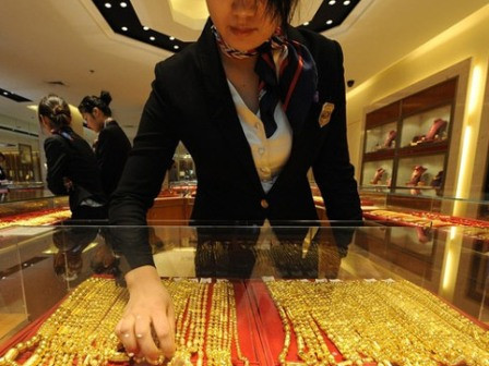 Vàng trong nước lên sát 37,5 triệu đồng/lượng