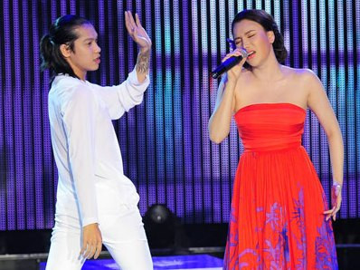 Hồ Quỳnh Hương gợi cảm trên sân khấu Got to dance