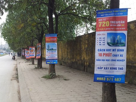 Đổi tên dự án để bán nhà