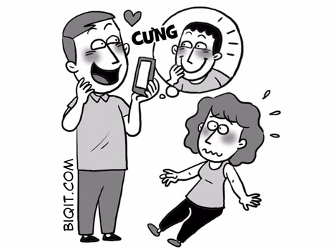 Anh ấy hay gọi mấy người bạn trai là 'cưng'