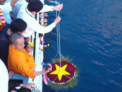 Tri ân liệt sỹ hy sinh tại Trường Sa