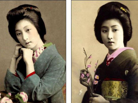 Ngắm nàng Geisha cổ đẹp mê hồn