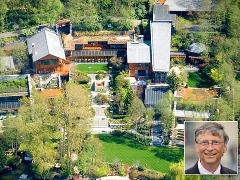 Biệt thự triệu USD của các CEO hàng đầu thế giới