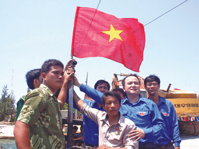 Lá cờ Hoàng Sa sẽ vào Bảo tàng Tuổi trẻ Việt Nam