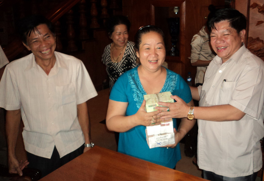 Cty Bình An trả nợ tiền cá cho dân