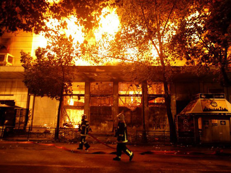 Nhiều tòa nhà ở Athens