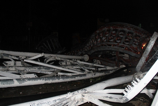 Đổ cột thu phát sóng Đài tiếng nói VN tại Quảng Bình