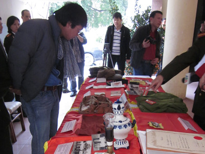 Bảo tàng CAND tiếp nhận gần 100 kỷ vật