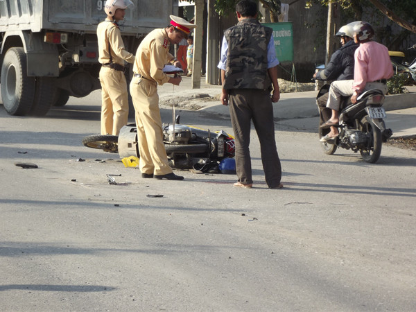 Hiện trường vụ tại nạn