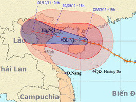 Bão số 5 đổ bộ Quảng Ninh - Hải Phòng
