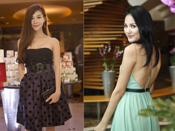 Mẫu chuyển giới đọ vai trần với Hoa hậu Hương Giang