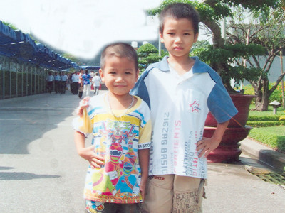 Cậu bé ăn chay từ lúc lọt lòng