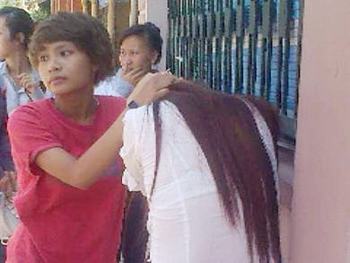 Xác định danh tính học sinh bị đánh dã man