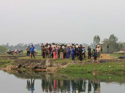 Bị chết đuối khi đi chăn trâu