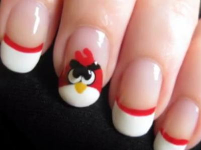 Làm nail giống kiểu... chú chim
