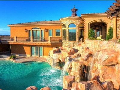 Biệt thự công viên nước ngay giữa sa mạc