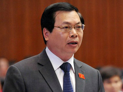 Bộ trưởng Bộ Công Thương Vũ Huy Hoàng. Ảnh: Hoàng Hà