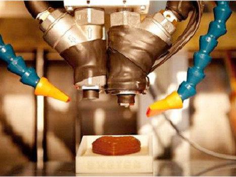 Máy in 3D bằng socola đầu tiên trên thế giới