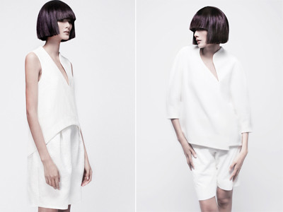 Hoàng Thùy khoe dáng siêu mỏng với sắc trắng