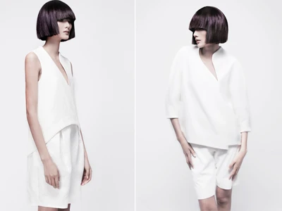 Hoàng Thùy khoe dáng siêu mỏng với sắc trắng