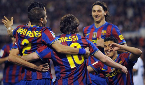 Tất cả đều bắt chước Barcelona