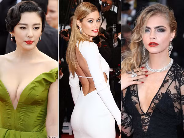 Muôn vàn kiểu 'tiếp thị cơ thể' của sao ở LHP Cannes