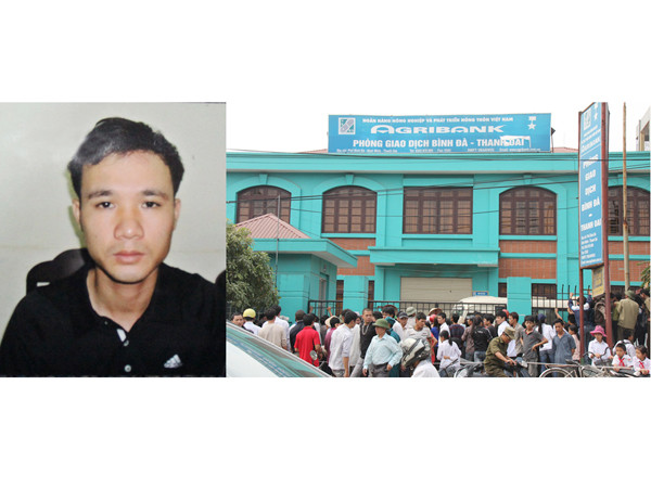 Bắt nghi can giết bảo vệ ngân hàng
