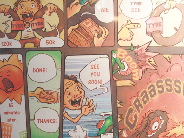 “Từ thiên đàng đến địa ngục” của Tô Như Nguyên Ảnh: Mi Ly