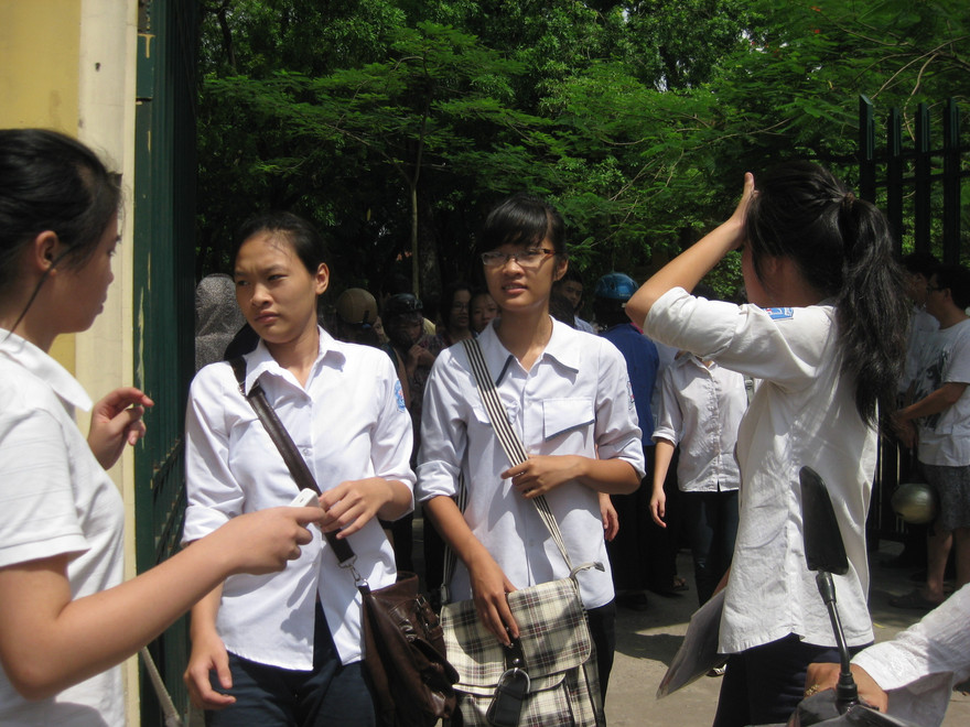 Thí sinh thi vào lớp 10 tại Hà Nội